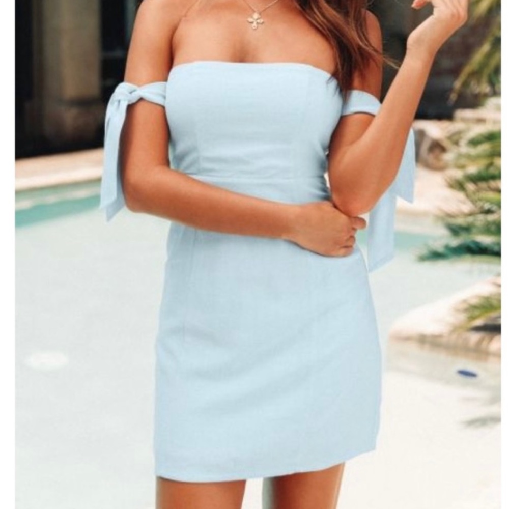 White Fox Mini Dress